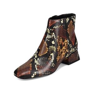 Circus by Sam Edelman Multicolor Snakeskin Ankle Boots